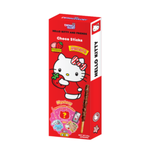 TWINKLE GLORY HELLO KITTY CHOCO STICKS STRAWBERRY