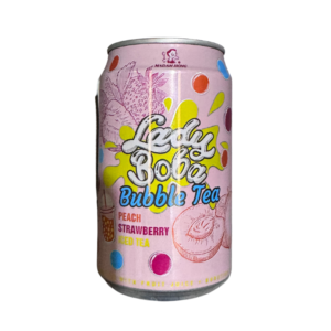 MANDAM HONG BUBBLE TEA PEACH STRAWBERRY BLACK TEA