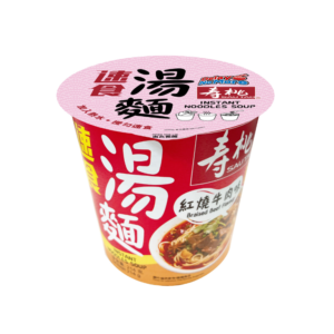 SAU TAO INSTANT CUP NOODLE BRAISED BEEF