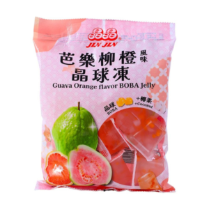 JIN JIN GUAVA ORANGE FLAVOR BOBA JELLY