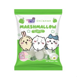 TWINKLE GLORY CHIIKAWA MARSHMALLOW GREEN APPLE FLAVOUR